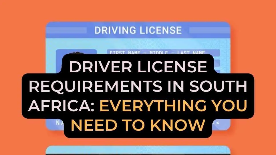 Driver license Requirements in South Africa: Everything You Need to Know