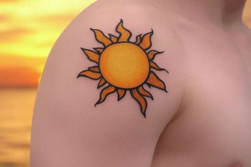 Sun Tattoo Ideas