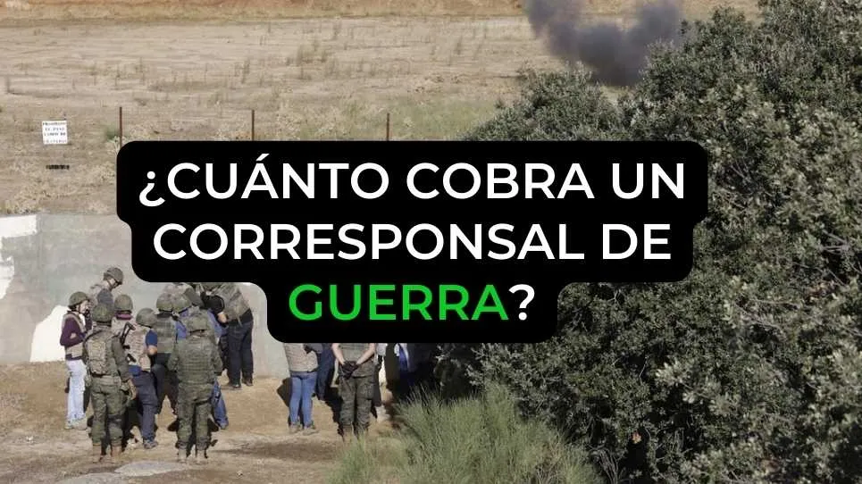 ¿Cuánto cobra un corresponsal de guerra?