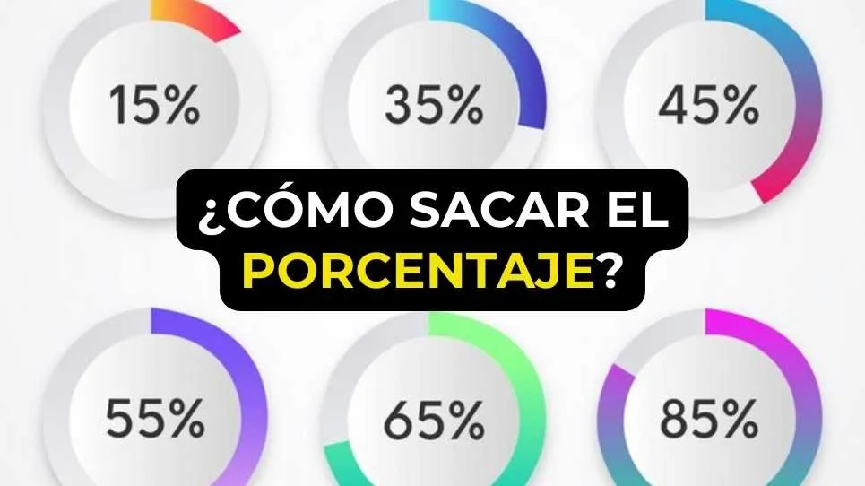 ¿Cómo sacar el porcentaje?